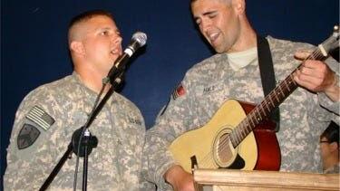 Singing to Fellow Soldiers